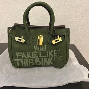 25cm You Fake Like This Birkin bag.